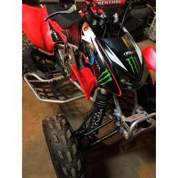 Honda trx450r race wuad