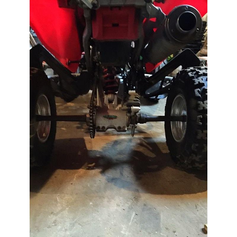 Honda trx450r race wuad