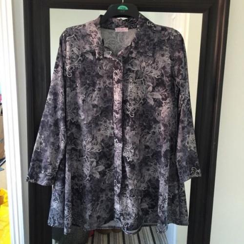 Long sleeve shirt dress