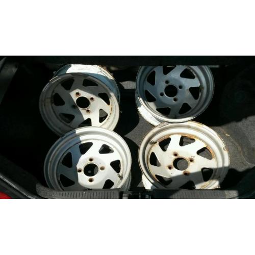 Deep dish wellers 4x108 fit fiesta,saxo,306
