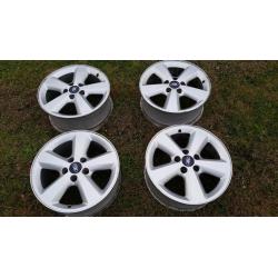 Set of Genuine 16" Ford Alloys - Focus, Mondeo, C-Max, Connect van etc - All 5 stud Fords