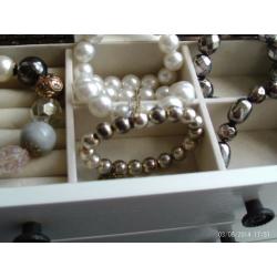 set of six bead bangles