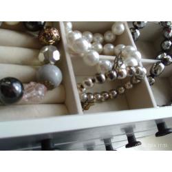 set of six bead bangles