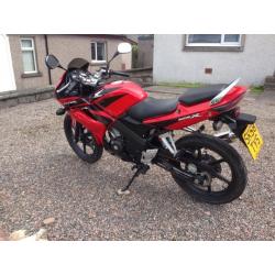 2008 Honda CBR 125 R, Only 1718 Miles.