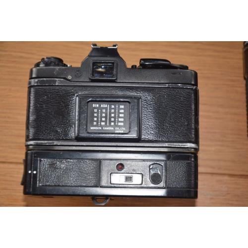 Minolta cameras and lenses