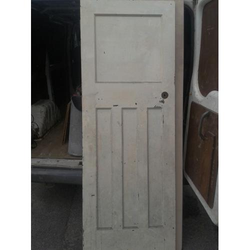 Old 1920, 1930s Art Deco internal door 1914mm x 698mm x 35mm