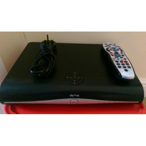 Sky plus HD box with remote. As new.