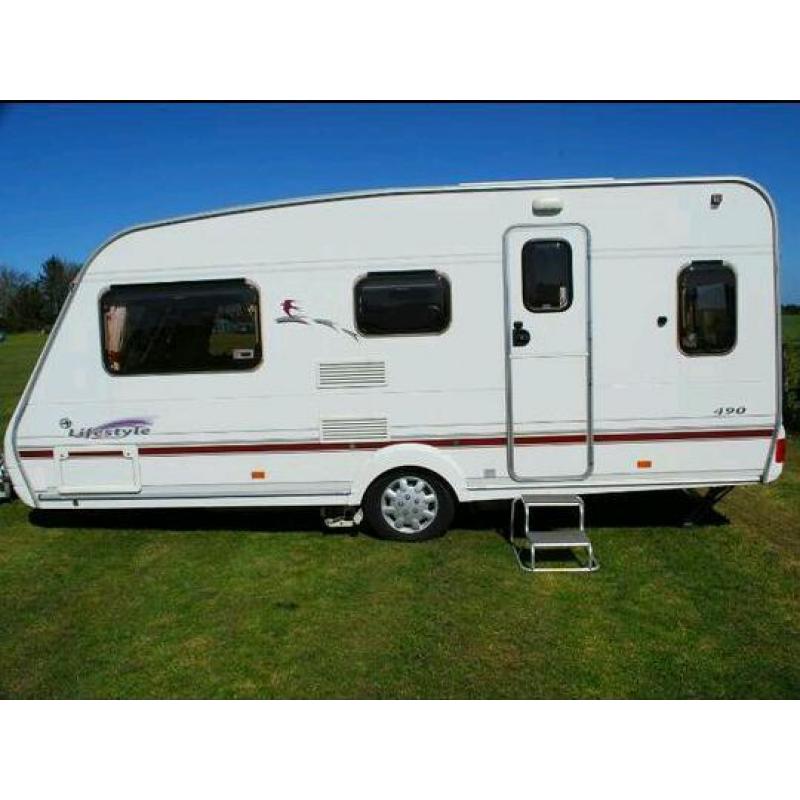 2004 Swift Lifestyle 490 5 Berth Caravan - loads of extras - excellent condition