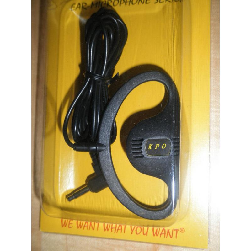 D Shape security type Earpiece