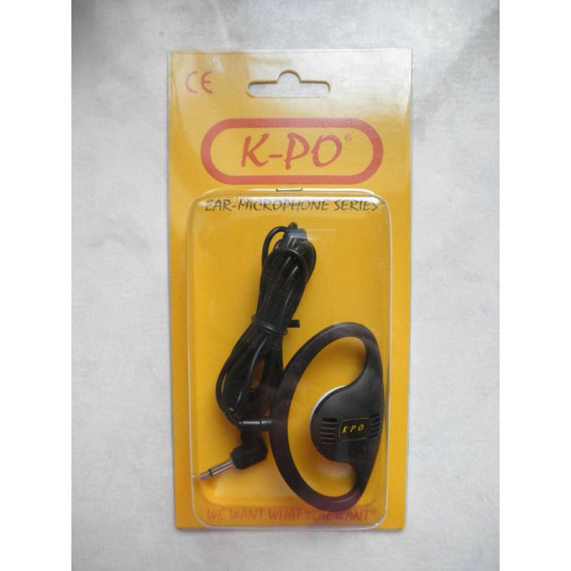D Shape security type Earpiece