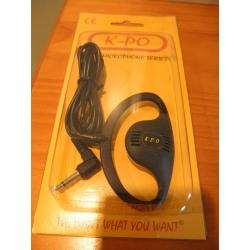 D Shape security type Earpiece