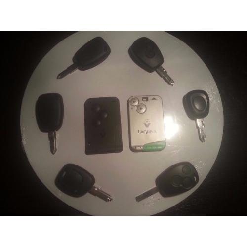 RENAULT KEYCARDS AND KEYS MOST MODELS IN STOCK TELEPHONE 07741546668 GIANPAOLO