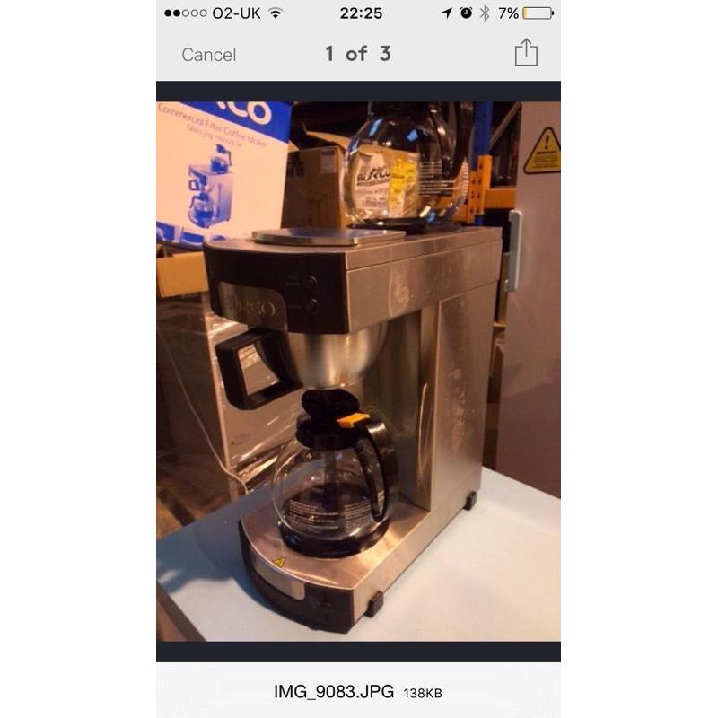 Graded burco commercial coffee maker