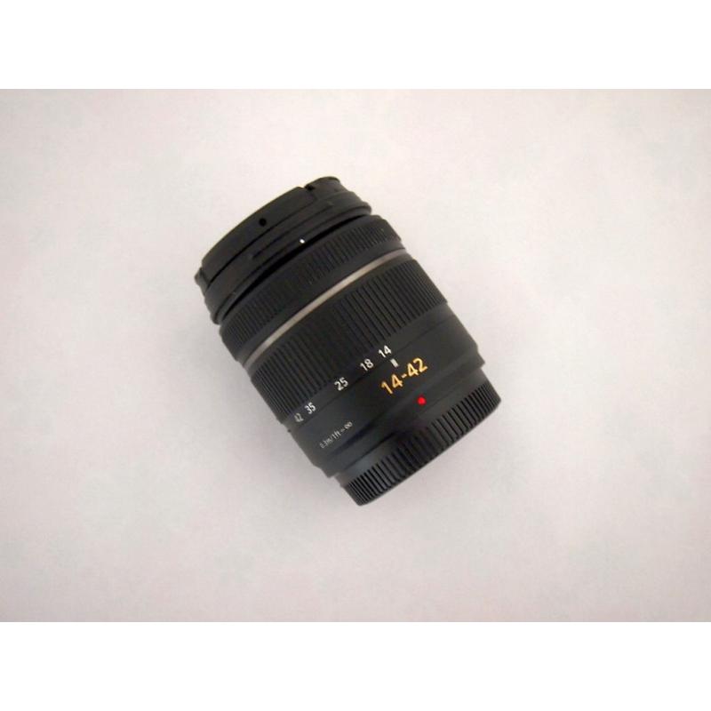 Panasonic Lumix 14-42mm lens.