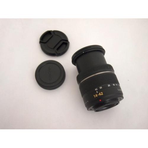 Panasonic Lumix 14-42mm lens.