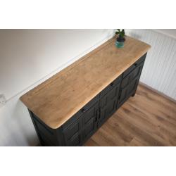 LARGE SOLID WOODEN CABINET, DRESSER, CHEST OF DRAWER