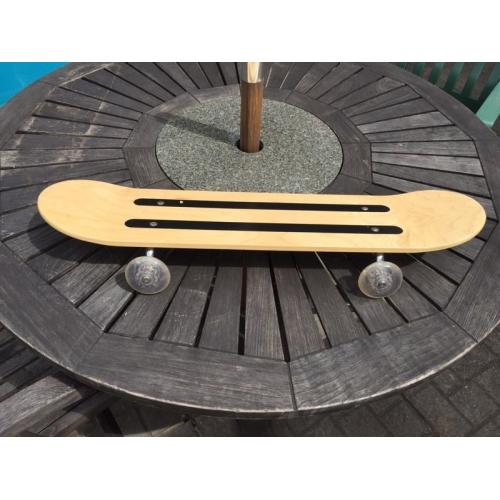 Skateboard shelf