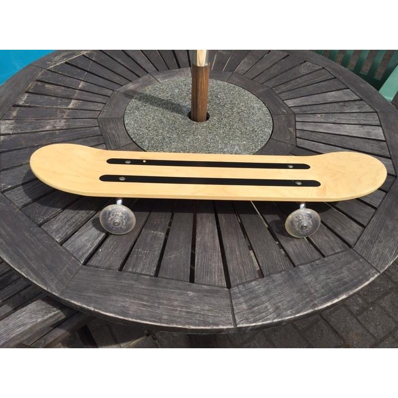Skateboard shelf