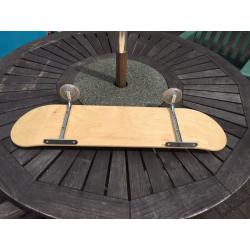 Skateboard shelf