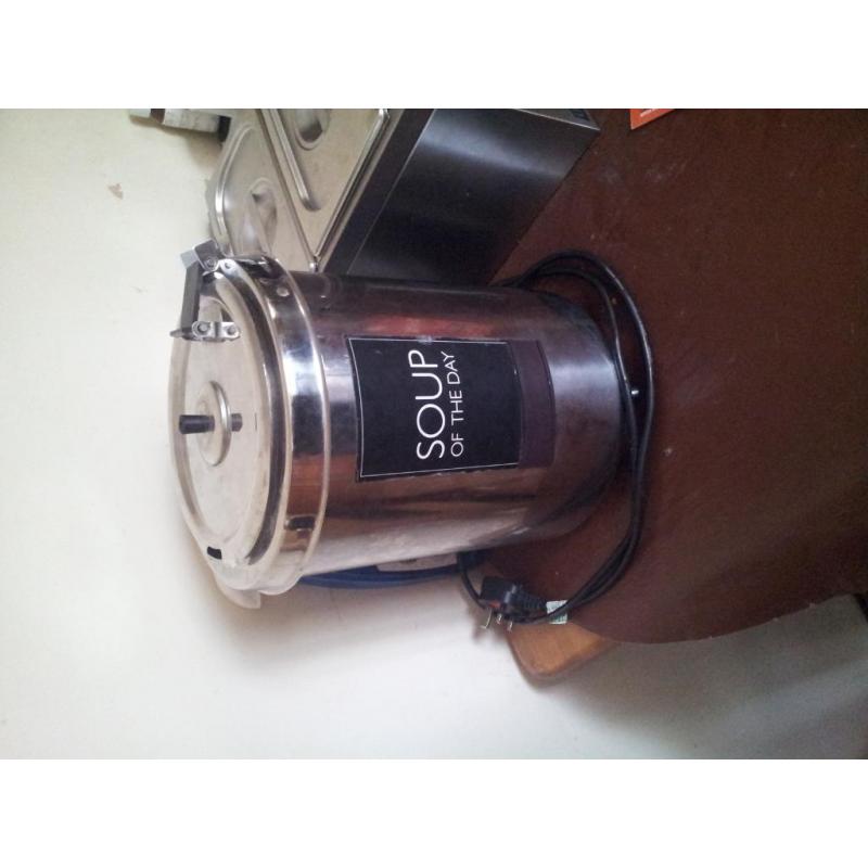 Stainless soup hurn