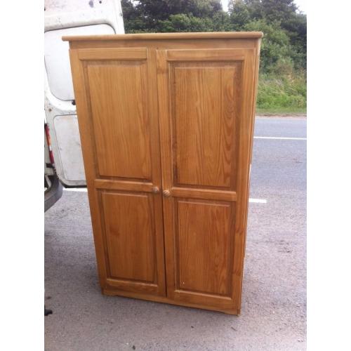 Wardrobe made of solid wood