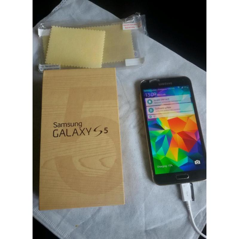Samsung Galaxy S5 * * * BRAND NEW BOXED UNLOCKED to all network *** with all accessories
