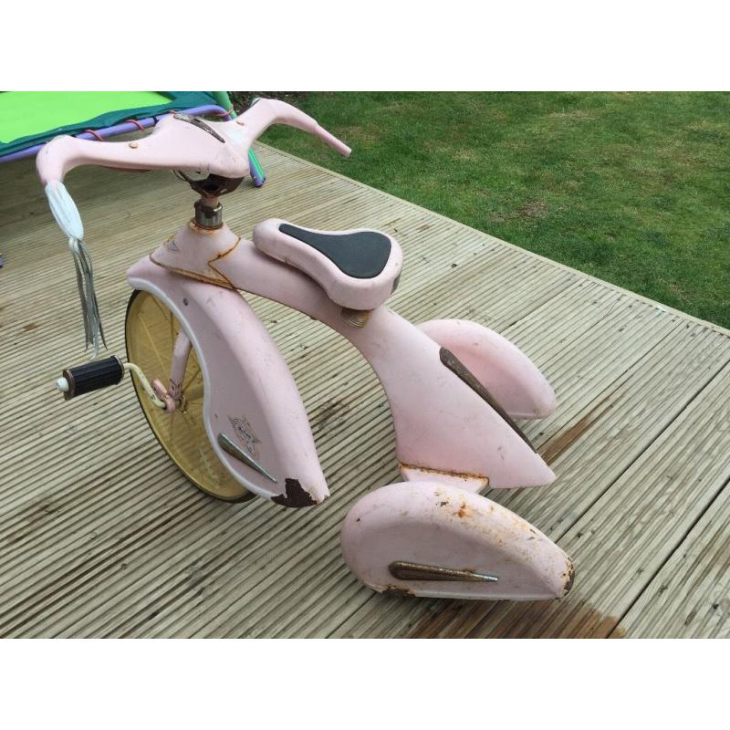 Sky King tricycle for restoration