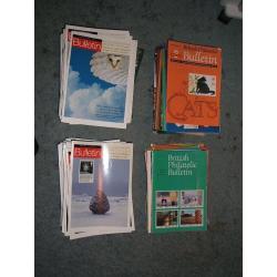 GB Stamp Post Office Philatelic Bulletin Magazine - Large Lot 310+ issues