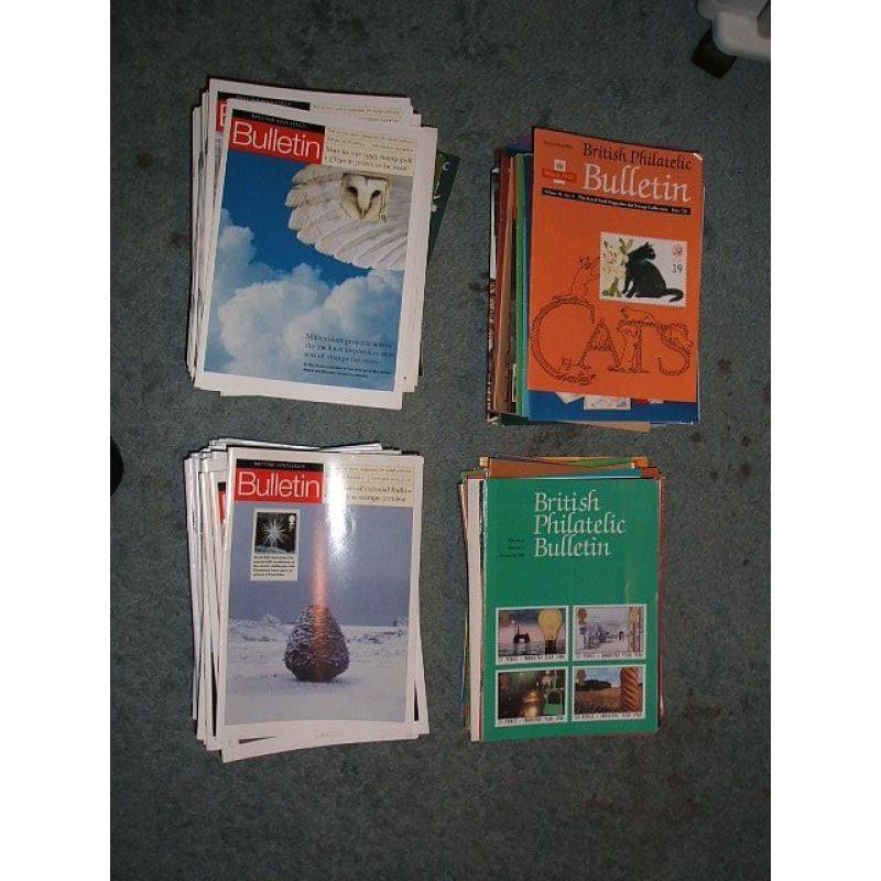 GB Stamp Post Office Philatelic Bulletin Magazine - Large Lot 310+ issues