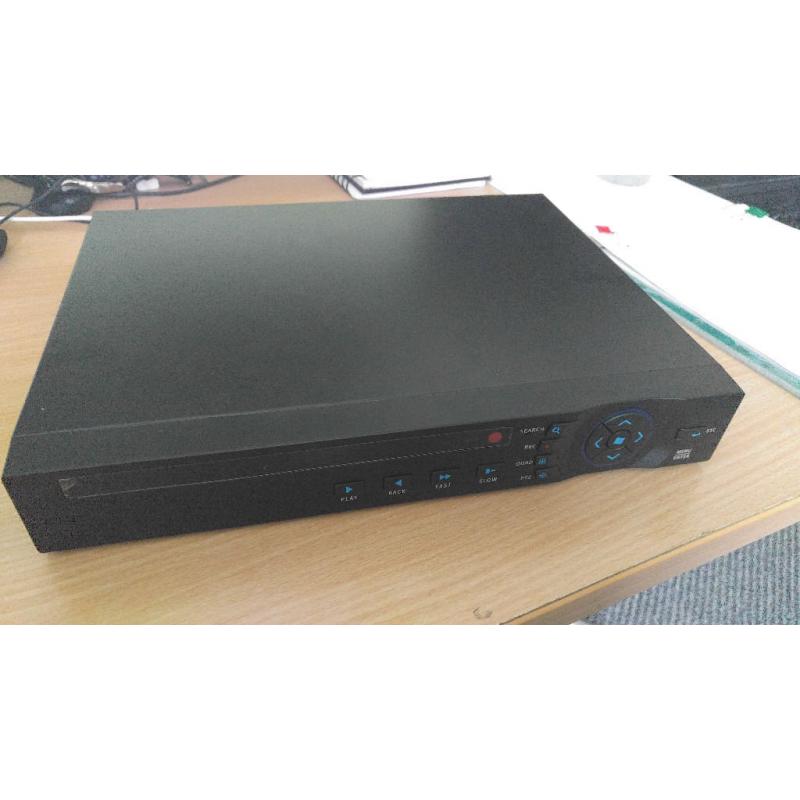 AHD-H 4CH 1080P DVR 2X4TB HDD P2P CCTV VICEO RECORDER