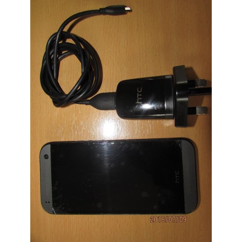 Htc one mini 2 -gum metal grey colour unlocked phone-Boxed & Absolute mint condition