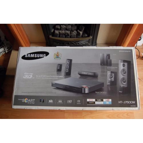 Samsung Home Cinema System: 5.1 Surround Sound + Blu-Ray Player + DVD Player - Un-Opened
