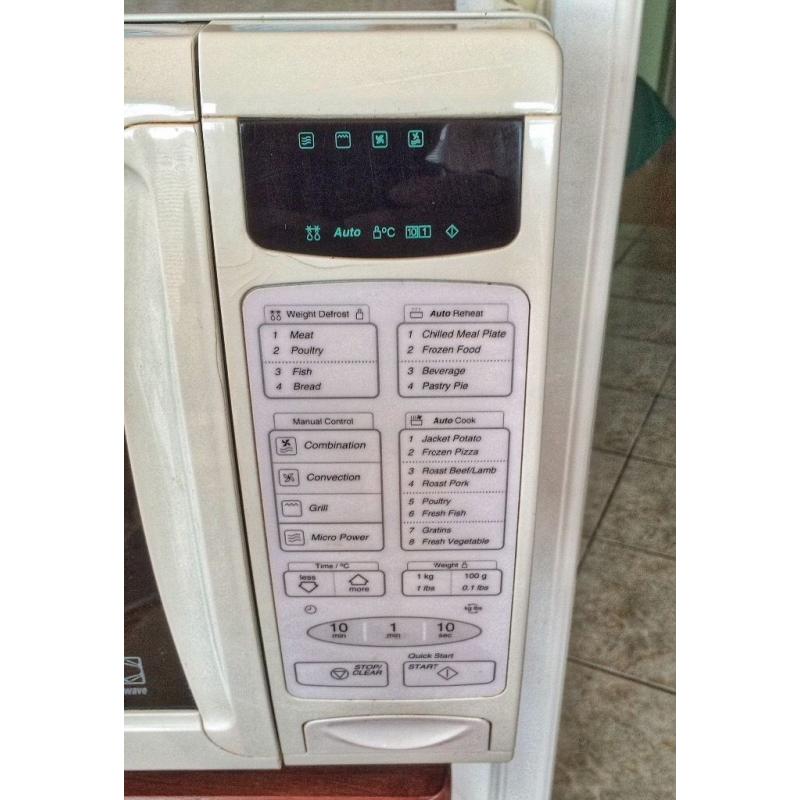 Microwave/grill/convection oven