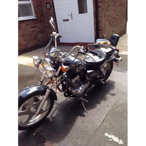 125cc cruiser/chopper/learner legal
