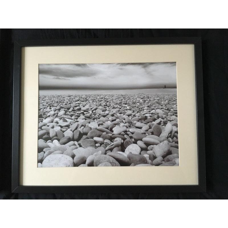 Seaside photos and frame