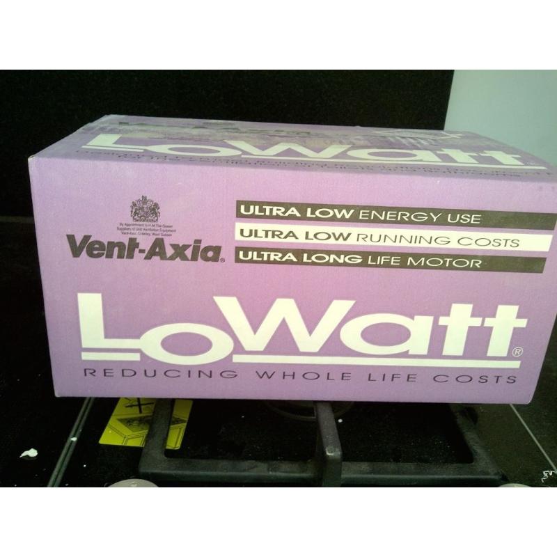 Four Brand New!! Energy efficient and long life motor Lo-Carbon WC & Bathroom Fan