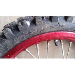 Dirt bike wheels