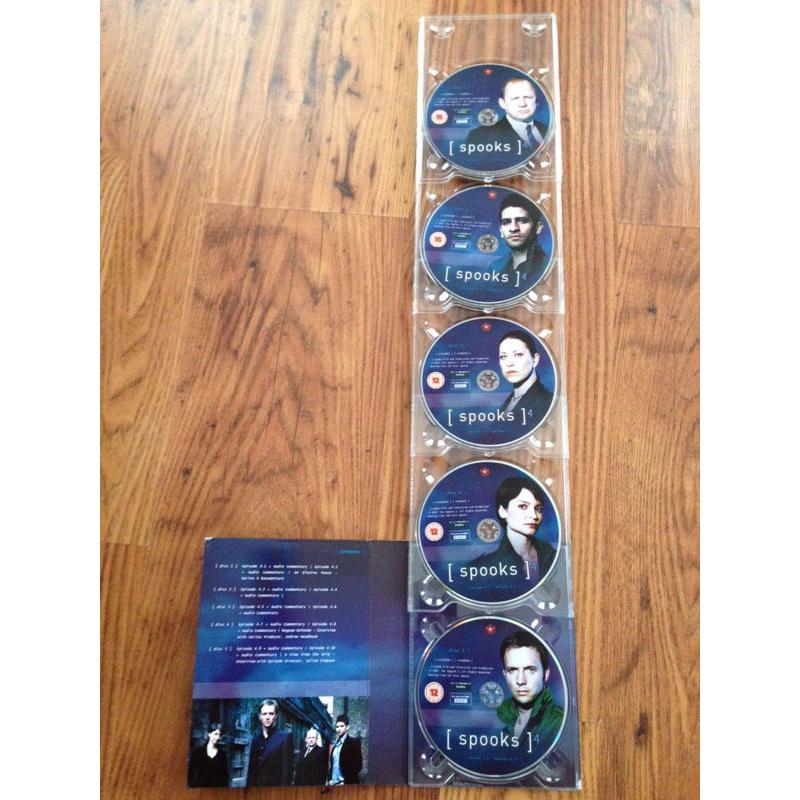 SPOOKS Series 4 DVD for sale