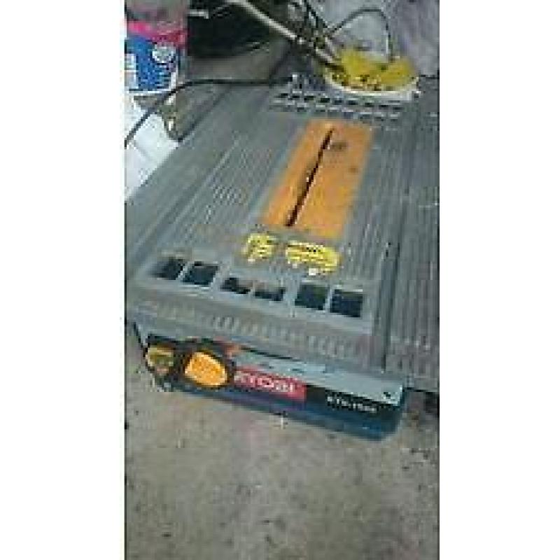 Ryobi table saw