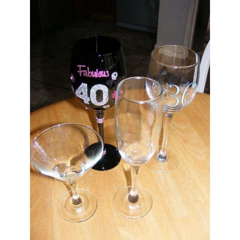 Assorted Glasses