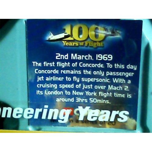 Corgi Showcase Collection Past Times 100 years of Flight Limited Edition