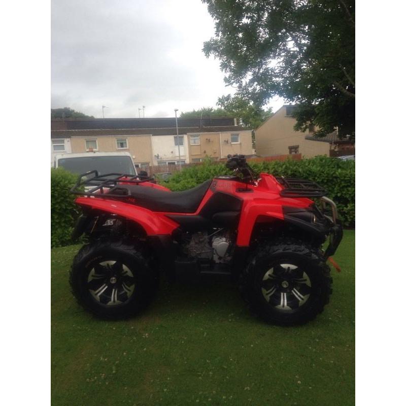 2010 road legal Apache 420cc 4x4