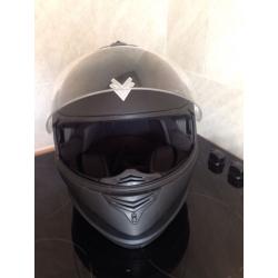 Crash helmet used once