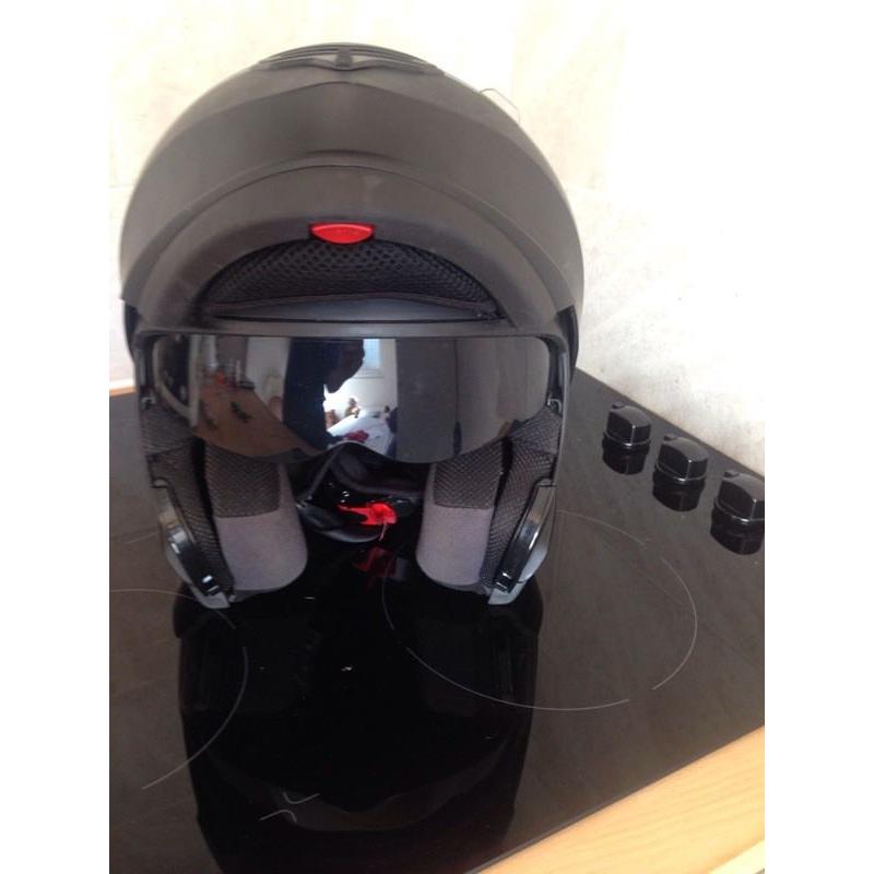 Crash helmet used once