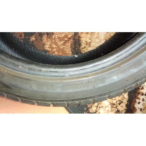 17" event car tyre