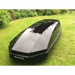Exodus 360L Roof Box Gloss Black