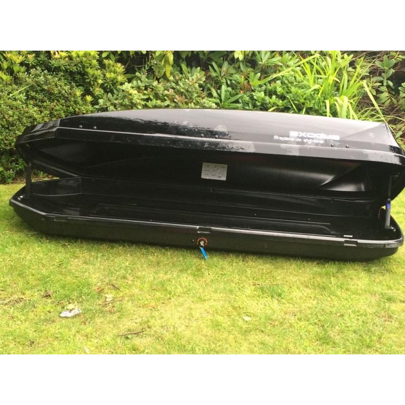 Exodus 360L Roof Box Gloss Black
