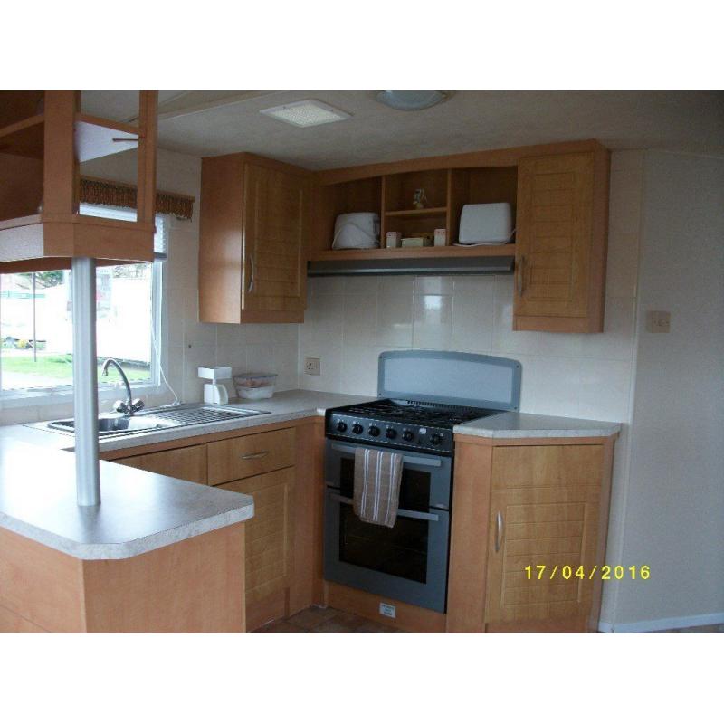 STATIC CARAVAN IN SILLOTH , CUMBRIA