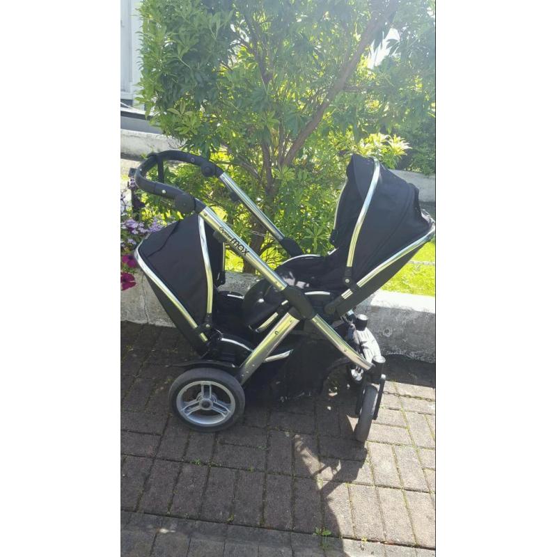 Oyster max double pram