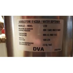 LT20 20 LITRE DVA MANUAL SALT RE-GENERATION TYPE WATER SOFTENER FILTER